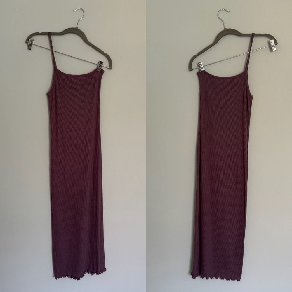 Back Beat Co. Hemp Rib One Shoulder Dress - Picture 2 of 3